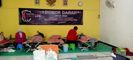 PERINGATI HARI PAHLAWAN 2024, PEMDES BADAMITA LAKUKAN AKSI DONOR DARAH